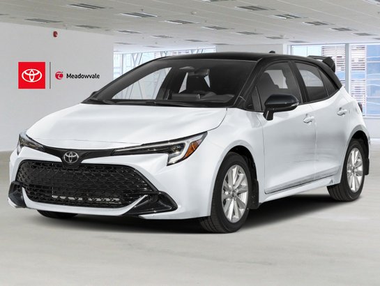 2026 Toyota COROLLA HATCHBACK 2026 White