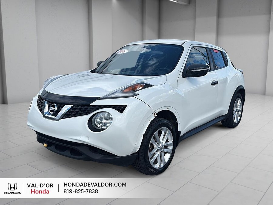 Nissan JUKE CVT familiale 5 portes traction intégrale SV 2016 2016 Blanc