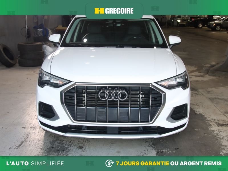 Audi Q3 822338 | Komfort AWD AUTO A/C MAGS CUIR TOIT CAM RECUL BLUE 2022 Blanc Laval - photo #1