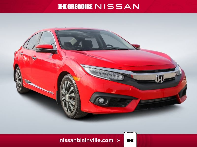 2018 Honda Civic Red Blainville - photo #0