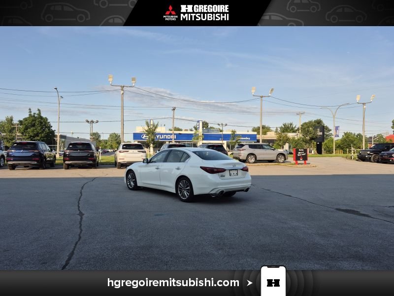 2024 Infiniti Q50 White Laval - photo #7