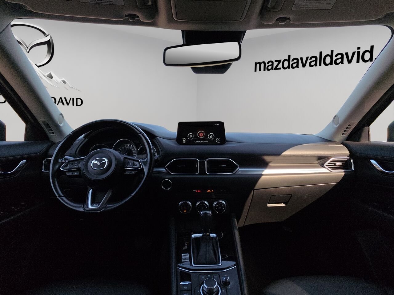 2021 Mazda CX-5 GS TI BA, bluetooth, Volant chauffant, commande audio au volant Blue Val-David - photo #7