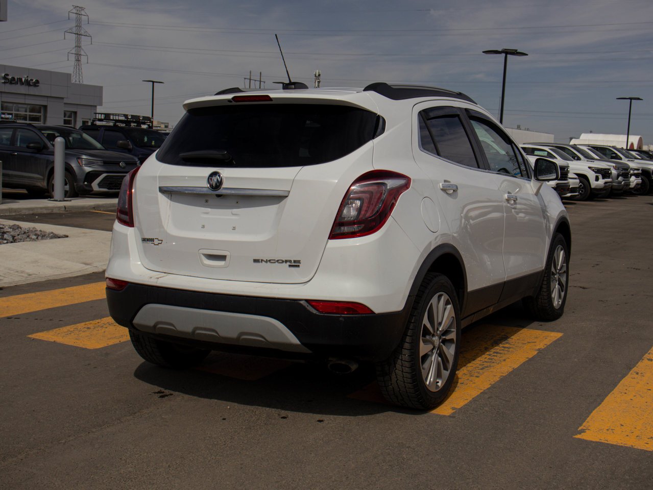 2020 Buick Encore AWD 4dr Preferred White Sherwood Park - photo #9