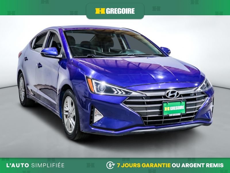 Hyundai Elantra 2020 2020 Bleu