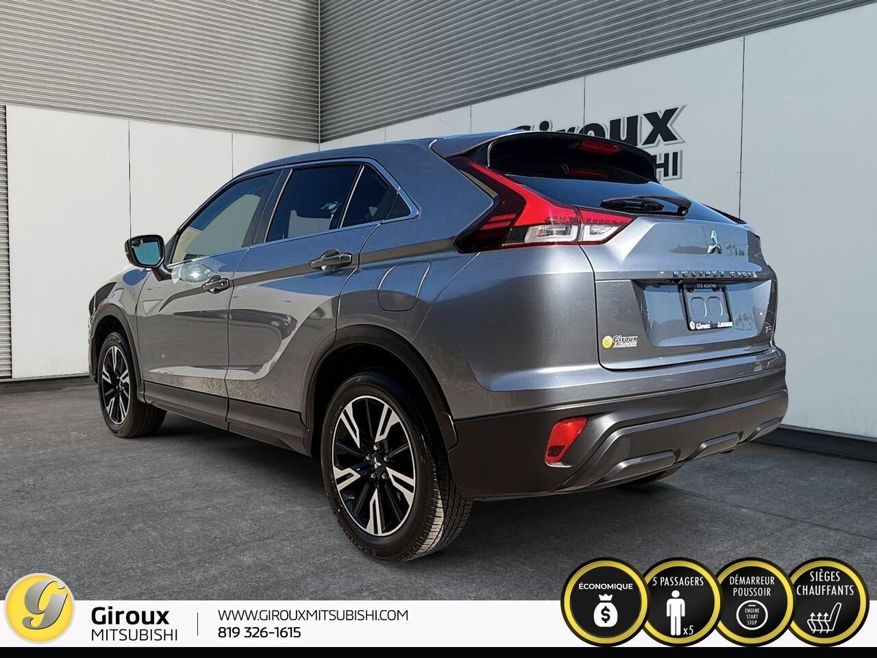 MITSUBISHI ECLIPSE CROSS 2023 Gris Sainte-Agathe-des-Monts - photo #3