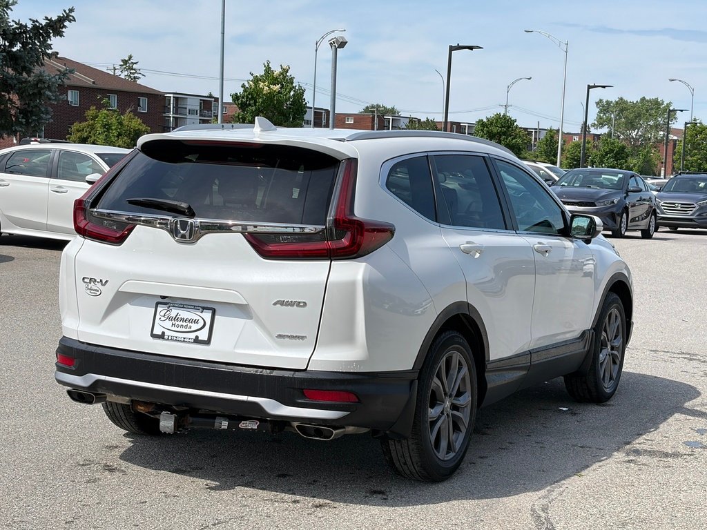 Honda CR-V Sport AWD 2021 Blanc Gatineau - photo #6