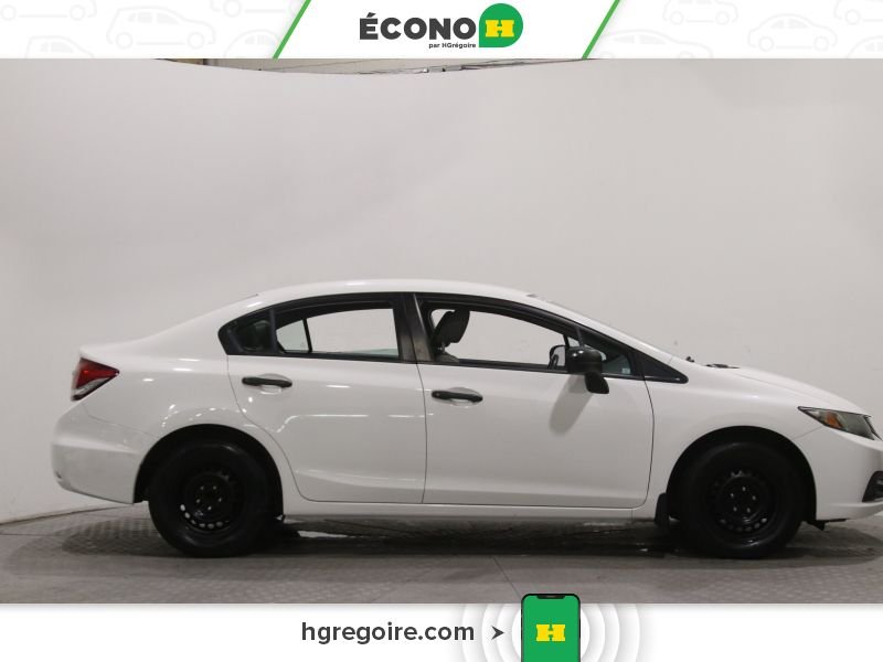 2014 Honda Civic White Blainville - photo #8