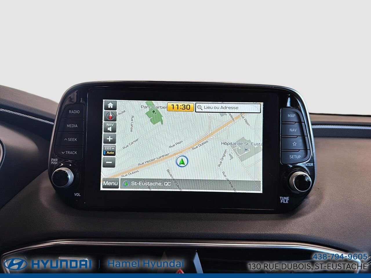 2019 Hyundai Santa Fe White Saint-Eustache - photo #15