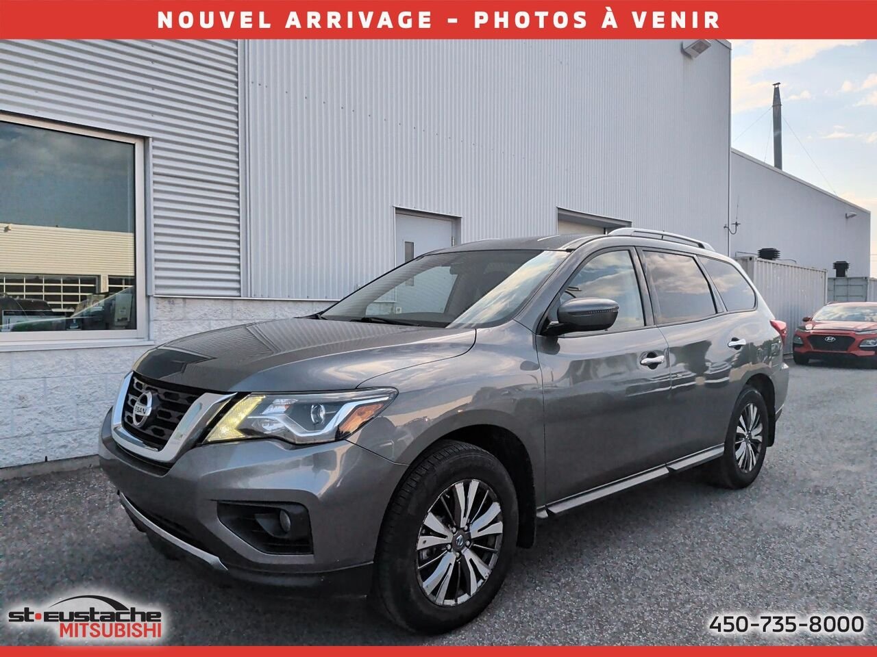 Nissan Pathfinder 2018 Gris Saint-Eustache - photo #0