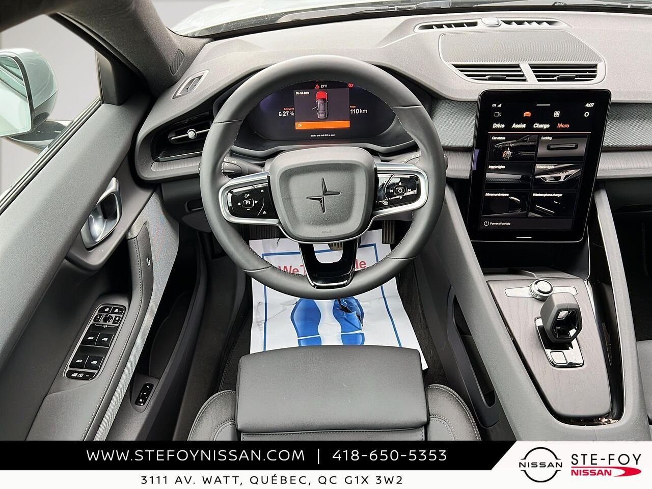 Polestar 2 LONG RANGE 2025 Gris Ste-Foy - photo #13