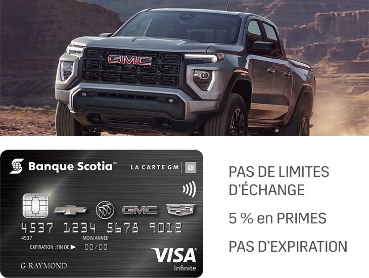 Carte gm programme GMC