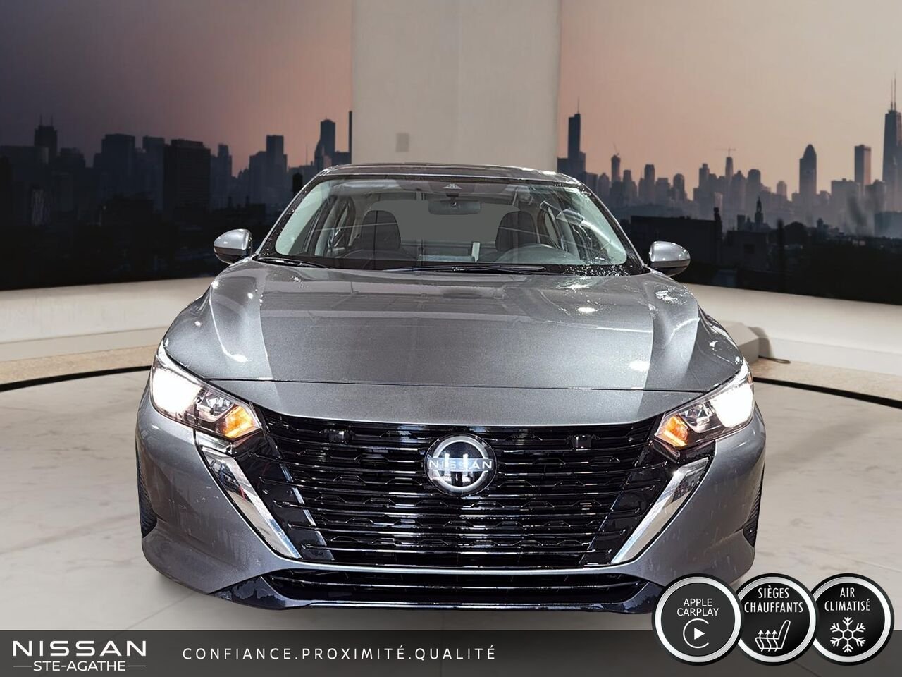 Nissan Sentra 2024 Gris Saint-Jérôme - photo #1