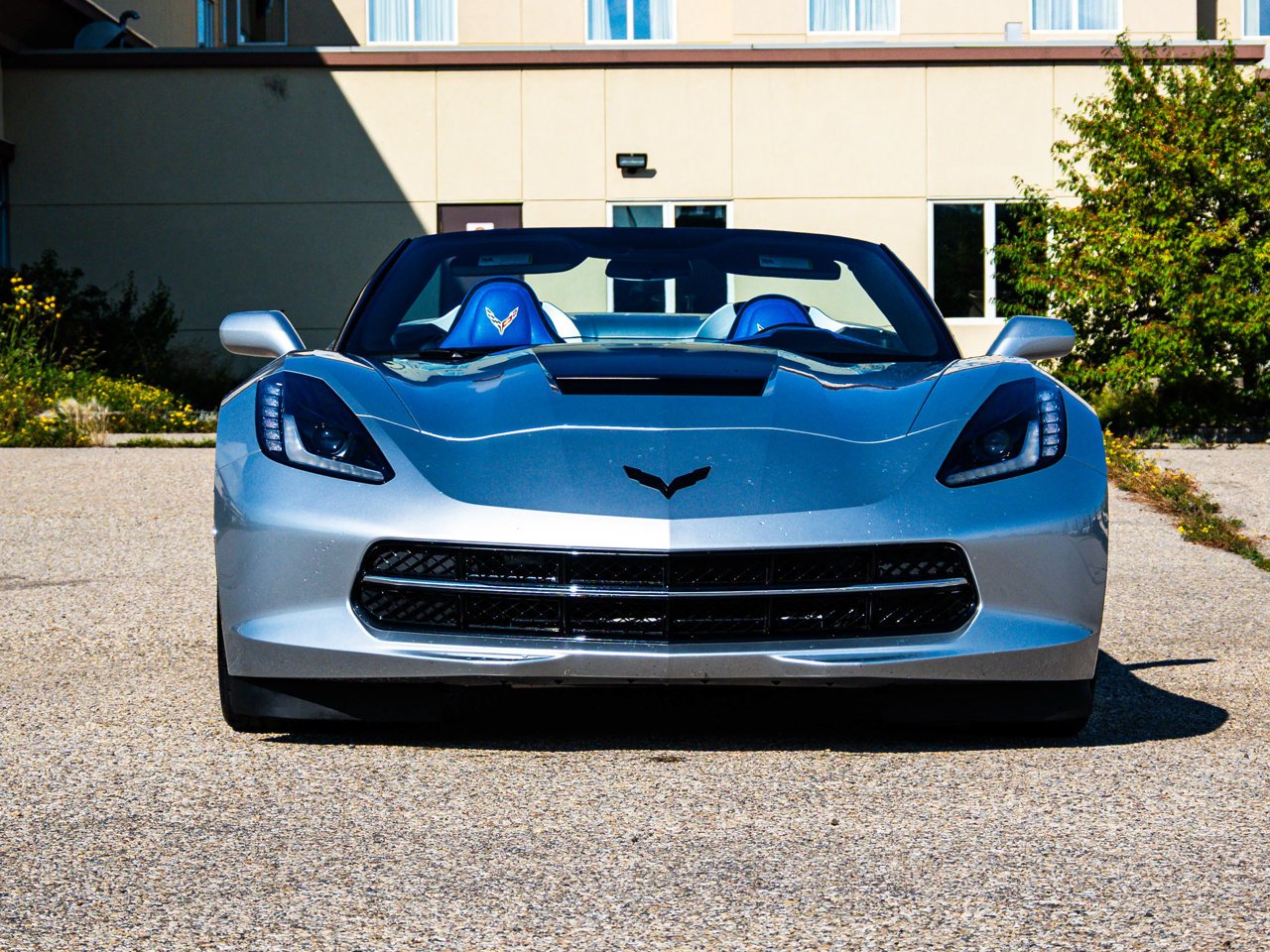 2016 Chevrolet Corvette 2dr Stingray Conv w/1LT Grey Sherwood Park - photo #2