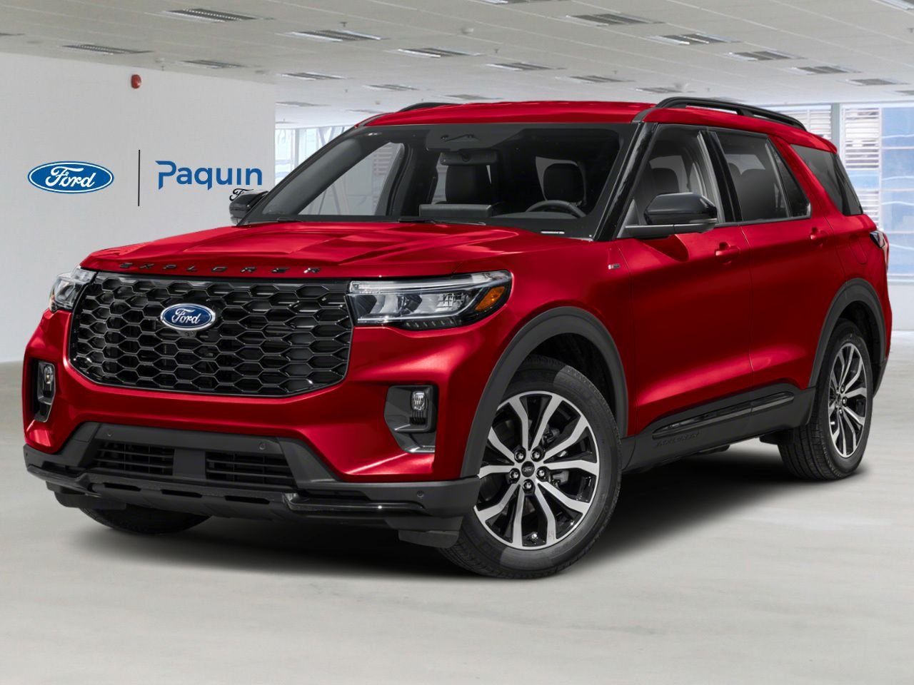 2026 Ford Explorer Rapid Red Metallic Tinted Clearcoat Rouyn-Noranda - photo #0