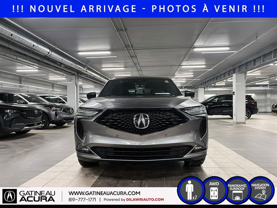 Acura MDX *** UN PROPRIO + CLEAN CARFAX *** 2022 Gris