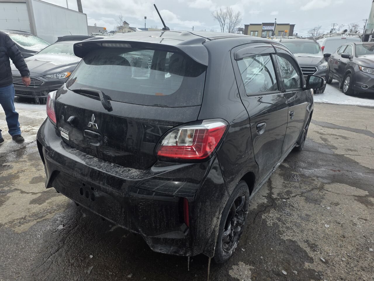 2024 Mitsubishi Mirage Grey  - photo #5