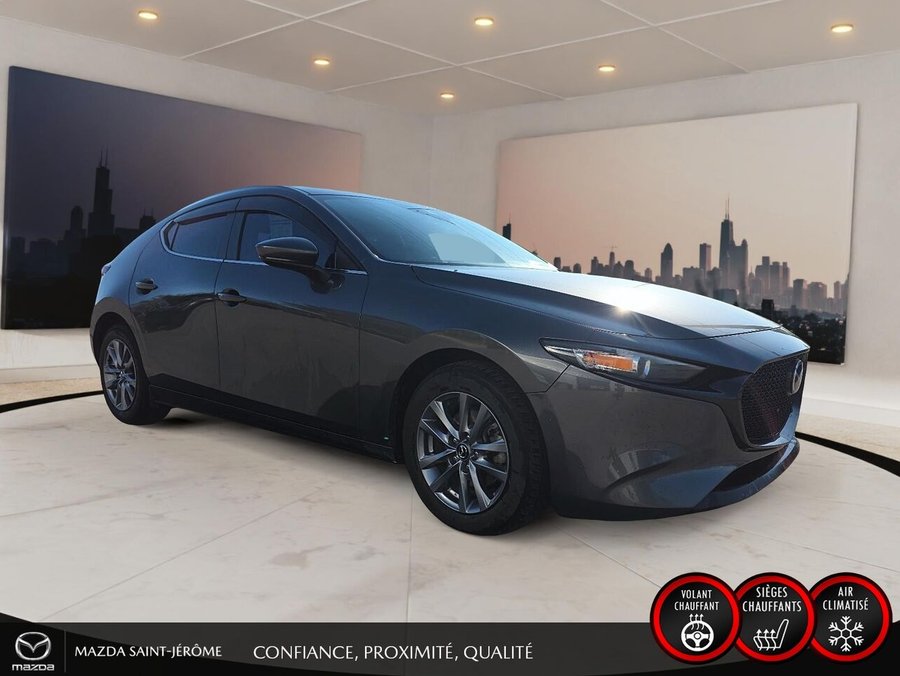 Mazda Mazda3 Sport GS | AWD | AUTOMATIQUE | i-ACTIV | MAGS | 2022 Gris