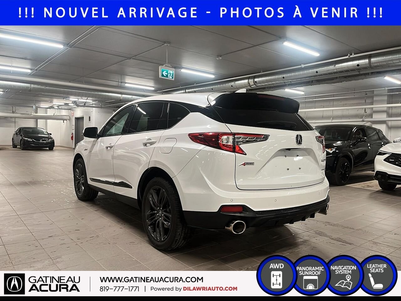 2024 Acura RDX A-Spec SH-AWD White Gatineau - photo #6