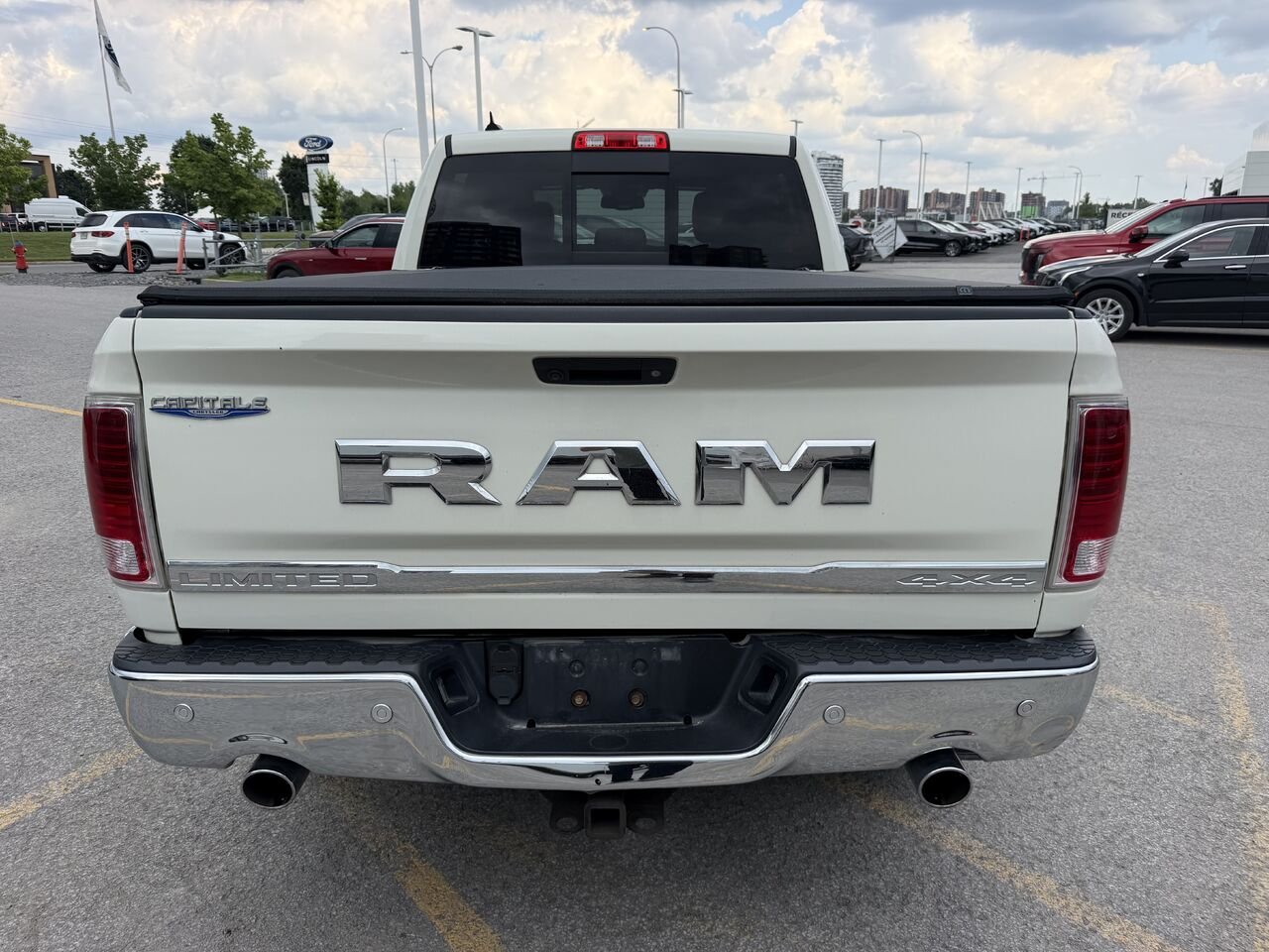 2018 Ram 1500 *DIESEL* LIMITED CREW CAB White Laval - photo #12