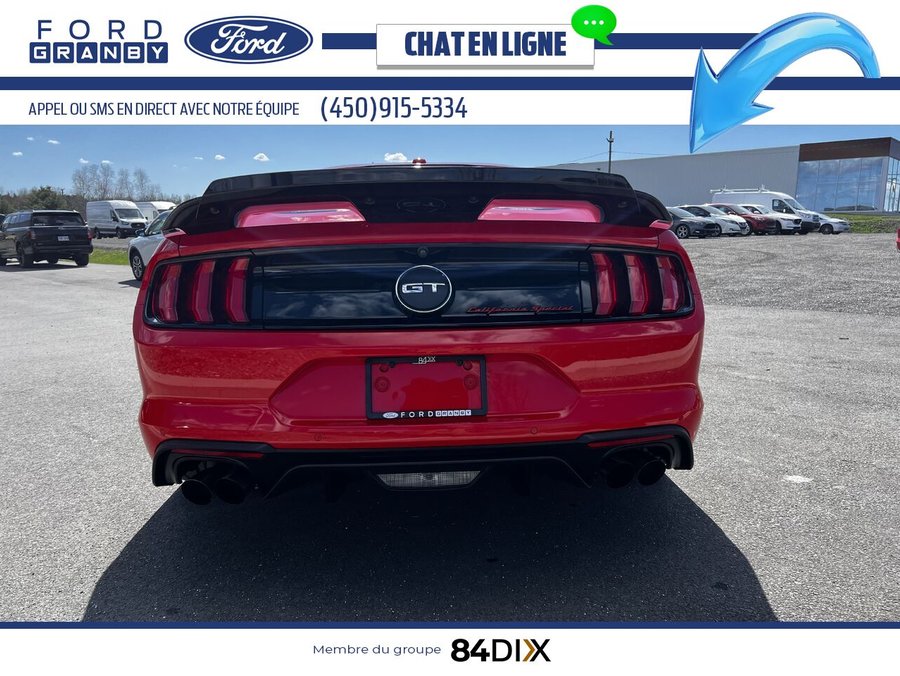 Ford Mustang GT à toit fuyant 2020 Rouge