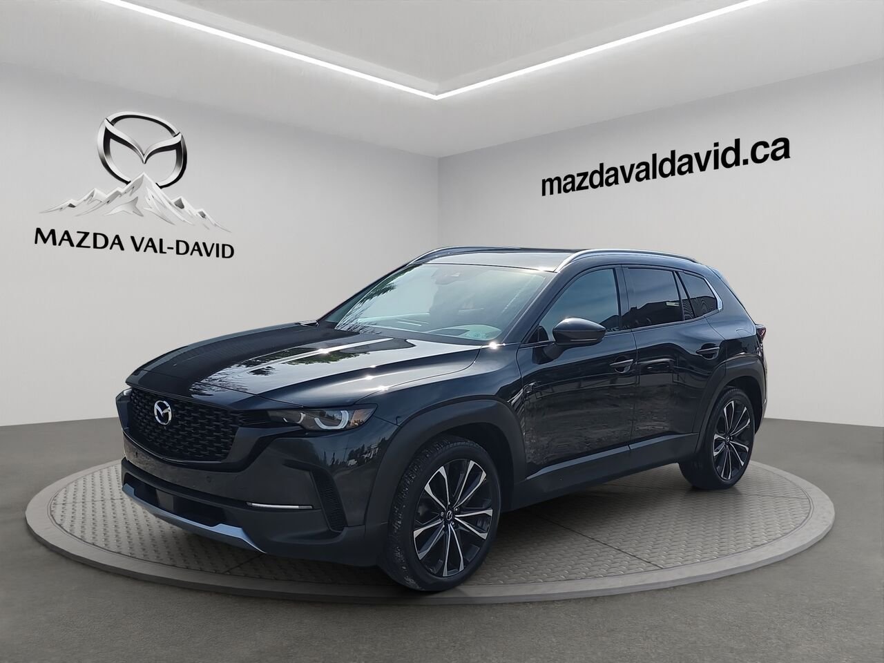 2023 Mazda CX-50 GT TI avec moteur turbo, Toit ouvrant panoramique, Apple carplay, Sièges en cuir Black Val-David - photo #0