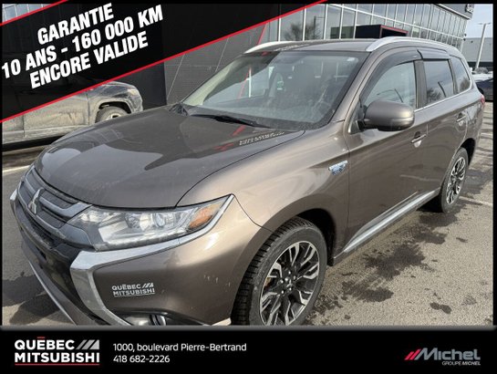 2018 Mitsubishi Outlander Plug-In Hybrid SE S-AWC, Démarreur à distance, Entrée sans clef Bronze