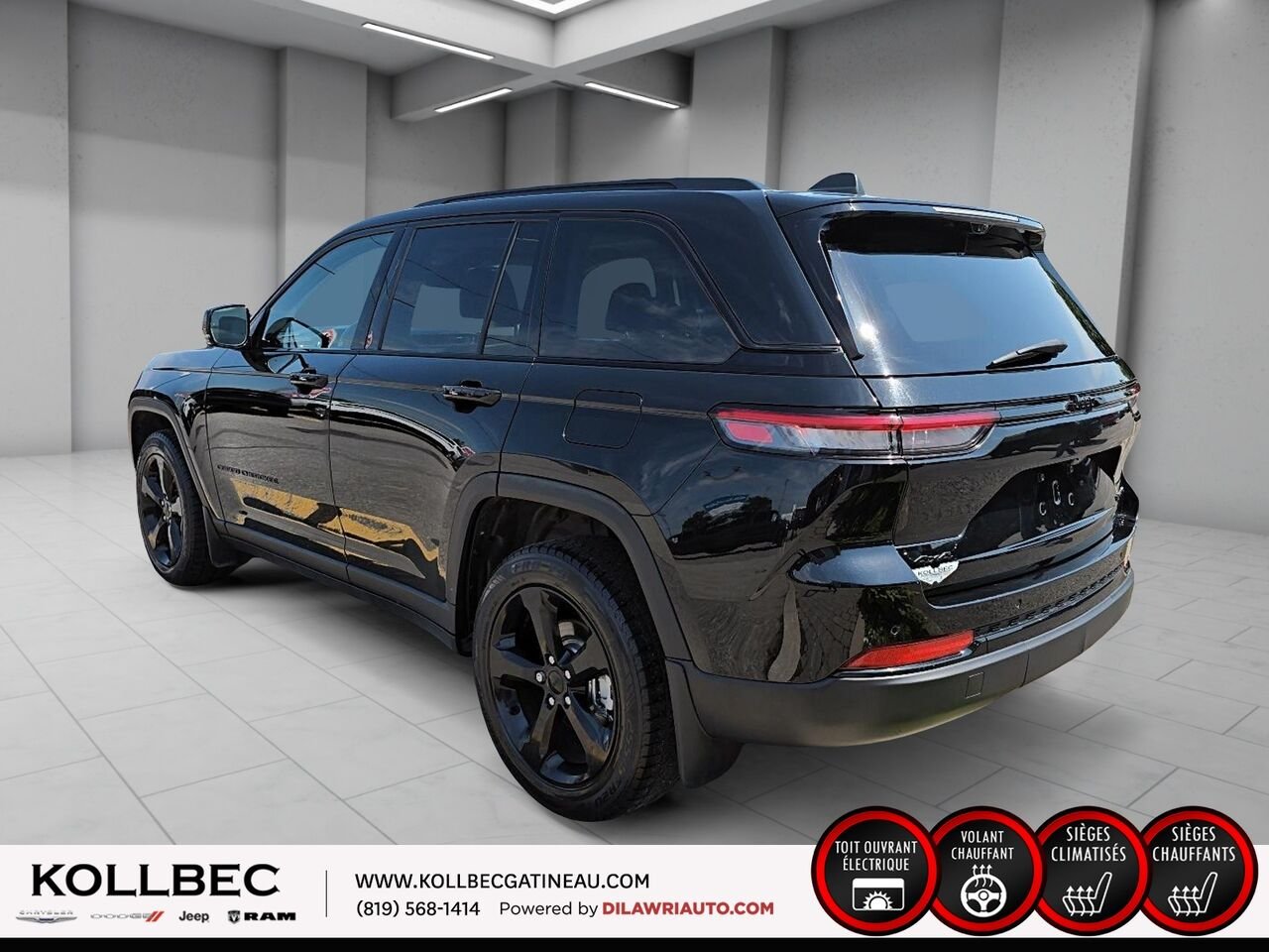 JEEP GRAND CHEROKEE 26561 | Limited 4x4 2023 Noir Gatineau - photo #16
