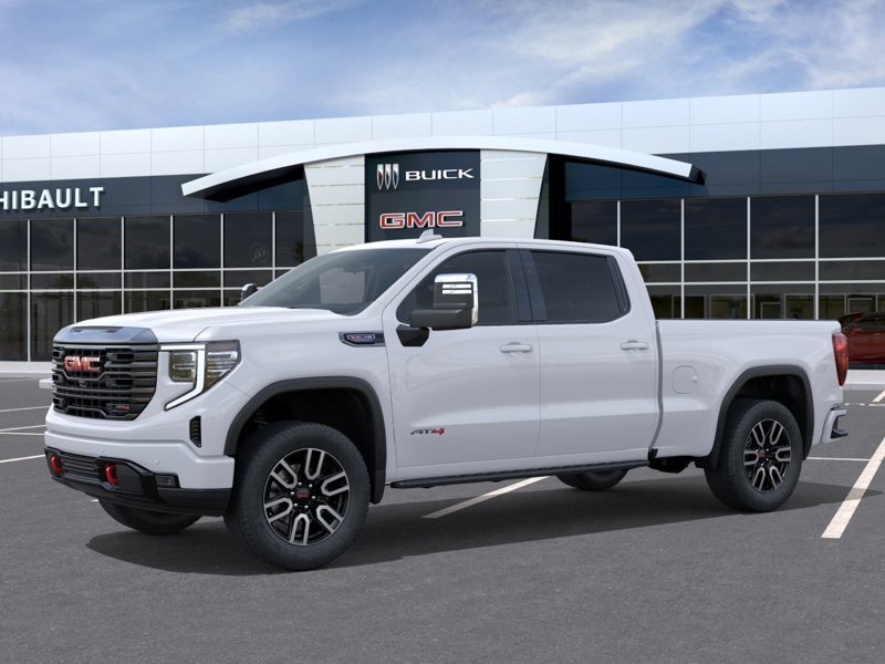 GMC Sierra 1500 AT4 cabine multiplace 4RM 157 po 2026 BLANC SOMMET
