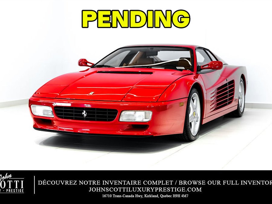 1994 Ferrari 512 TR 1994 Red