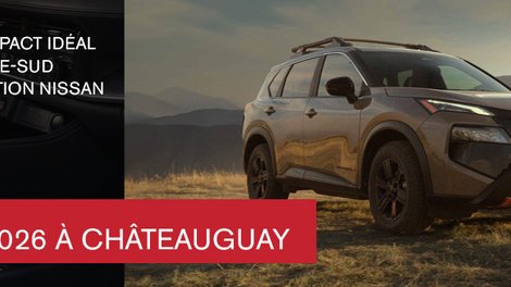 Nissan Rogue 2026 à Châteauguay : le VUS compact idéal pour la Rive-Sud chez Solution Nissan