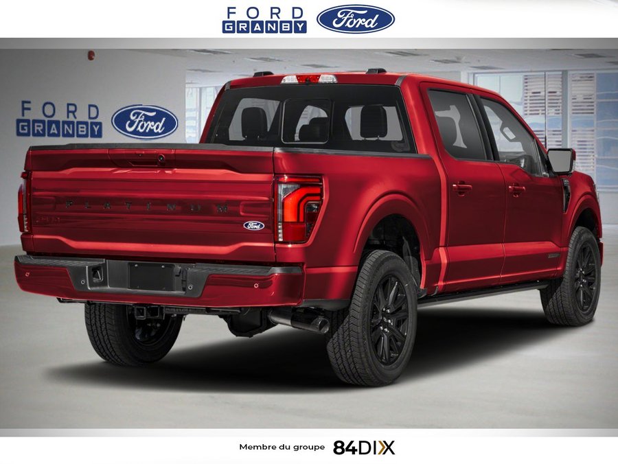 Ford F-150 Platinum SuperCrew 4RM caisse de 5,5 pi 2026 Rouge rubis métallisé teinté verni