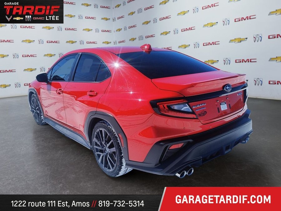 2022 SUBARU WRX 2022 Red