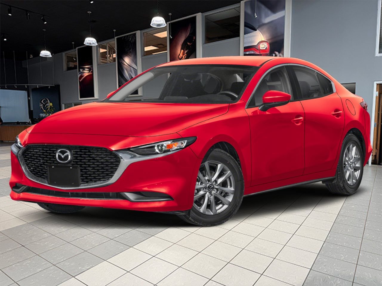 2026 MAZDA Mazda3 Soul Red Crystal Metallic Notre-Dame-des-Prairies - photo #0