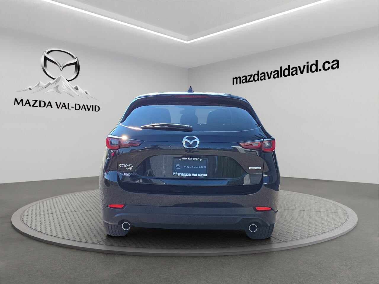 Mazda CX-5 Édition Kuro TI, sièges en cuir, Toit ouvrant, Volant chauffant 2023 Noir Val-David - photo #25