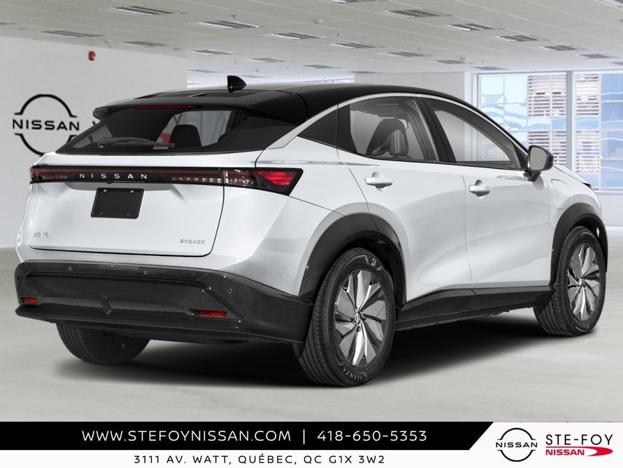 NISSAN ARIYA A6005 2026 Blanc Everest nacré triple couche/Diamant noir nacré