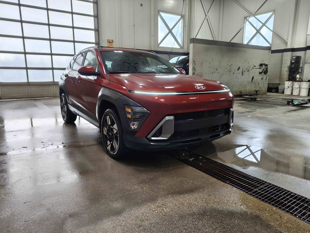 2024 Hyundai Kona 2.0L Preferred AWD Red Sherwood Park - photo #2