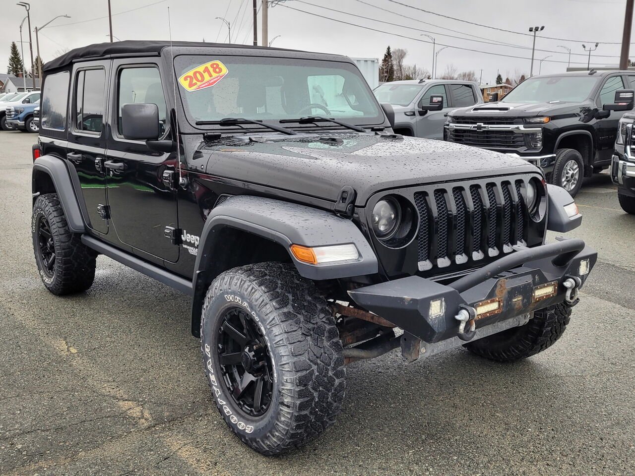 Jeep Wrangler Unlimited Sport 2018 Noir Rouyn-Noranda - photo #18
