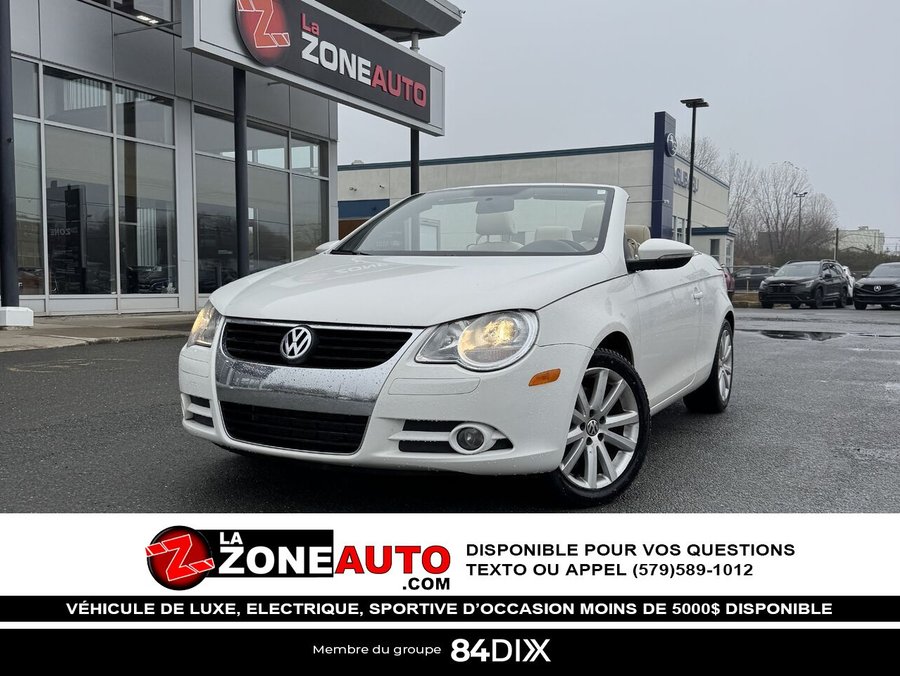 Volkswagen Eos 2011 2011 Blanc