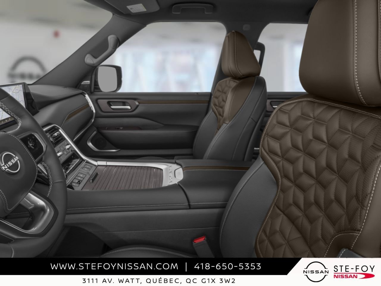 NISSAN Armada 2026 Blanc Everest nacré triple couche Saint-Eustache - photo #11