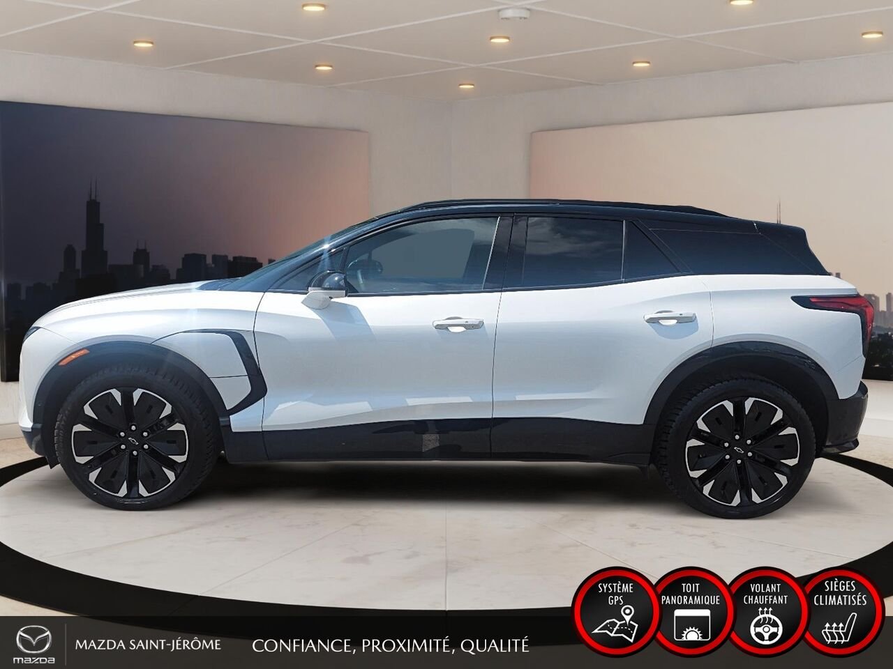 2025 Chevrolet Blazer EV White Ste-Agathe des Monts - photo #10