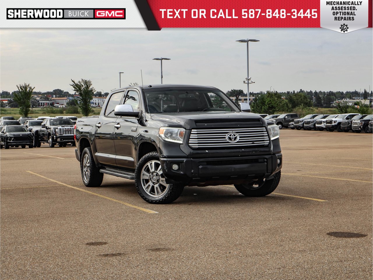 2015 Toyota Tundra 4WD Crewmax 146 5.7L Platinum Black Sherwood Park - photo #0