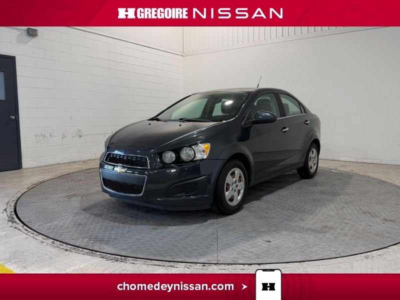 Chevrolet Sonic 2014 Gris Laval - photo #2