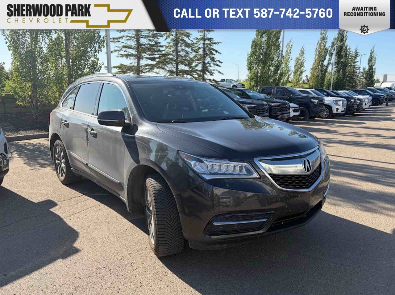 2016 Acura MDX SH-AWD 4dr Nav Pkg Grey Sherwood Park - photo #0