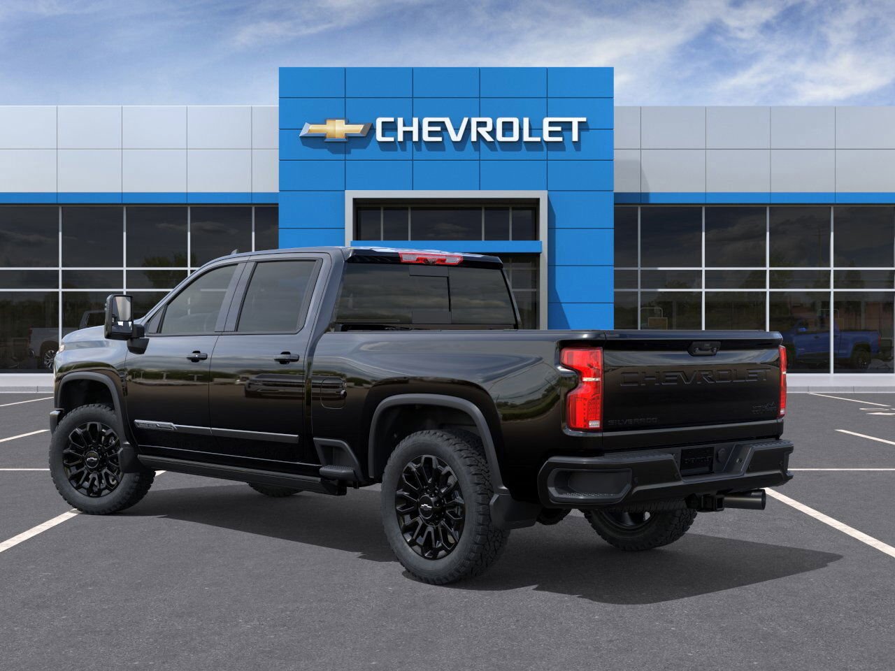 Chevrolet Silverado 2500HD High Country cabine multiplace 4RM 159 po 2025 NOIR Gatineau - photo #2