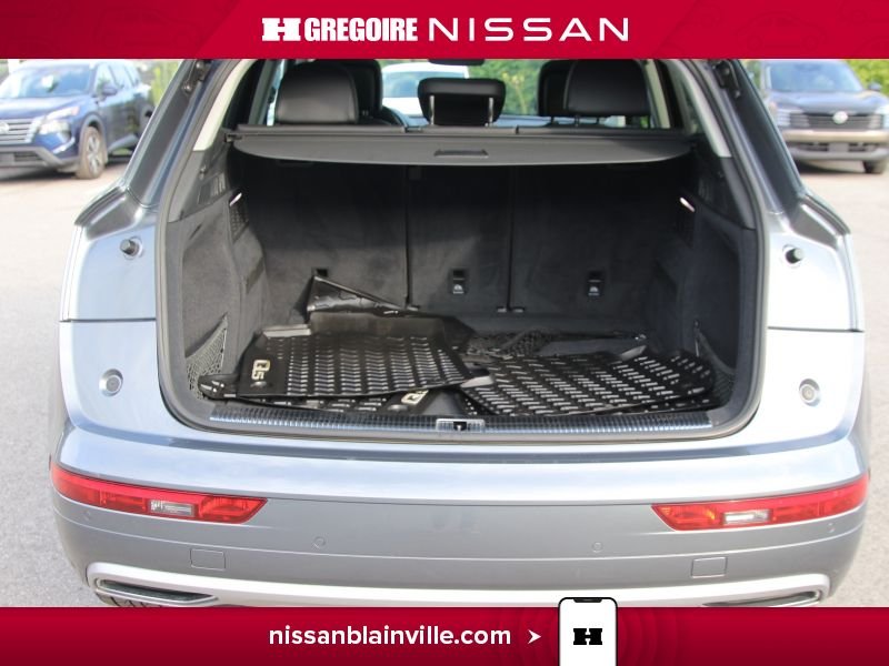 Audi Q5 BA6173 | PROGRESSIV TFSI BLUETOOTH BANCS CHAUFFANTS CUIR CA 2018 Gris Laval - photo #29