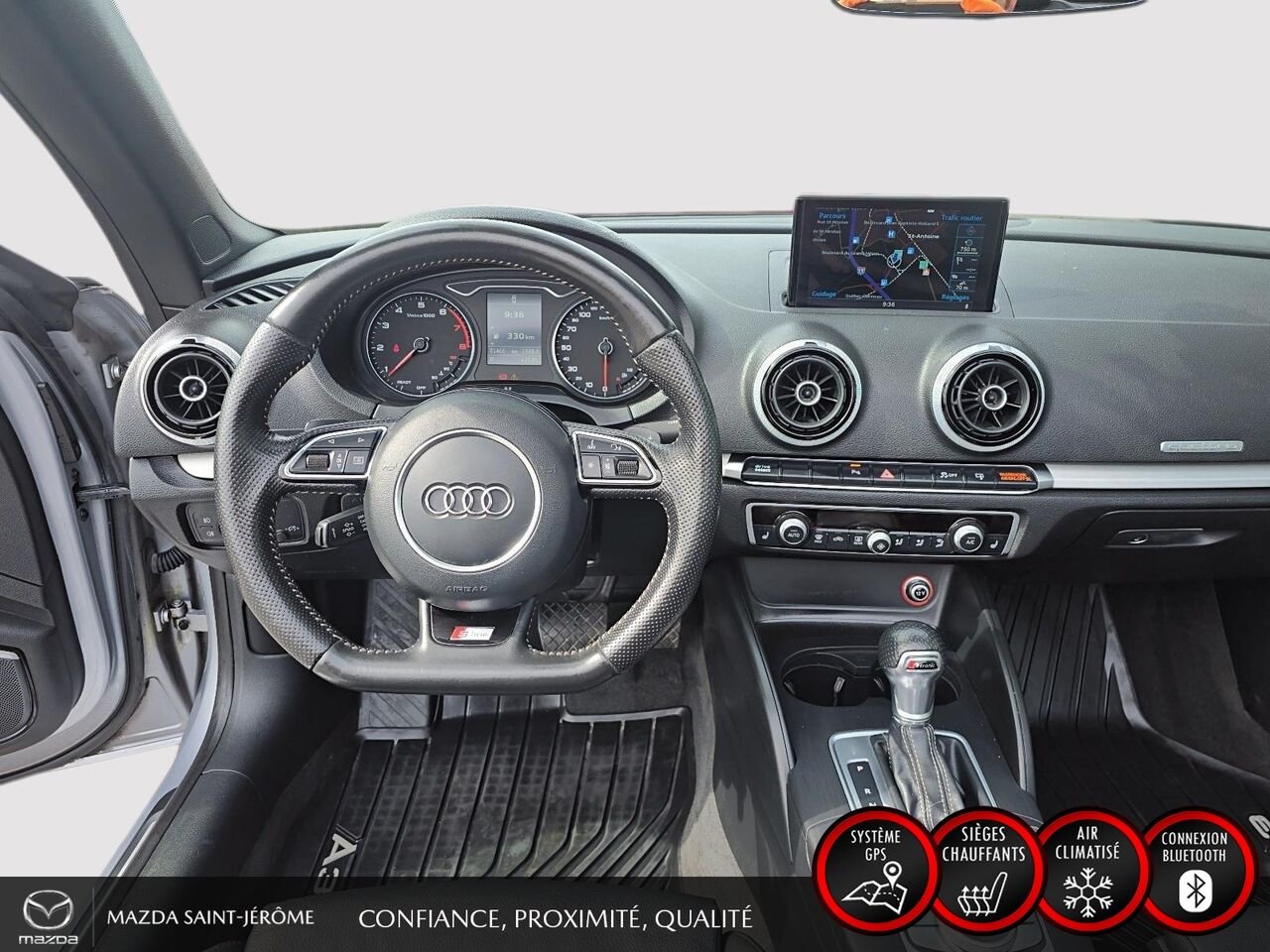 Audi A3 2016 Argent Saint-Jérôme - photo #21