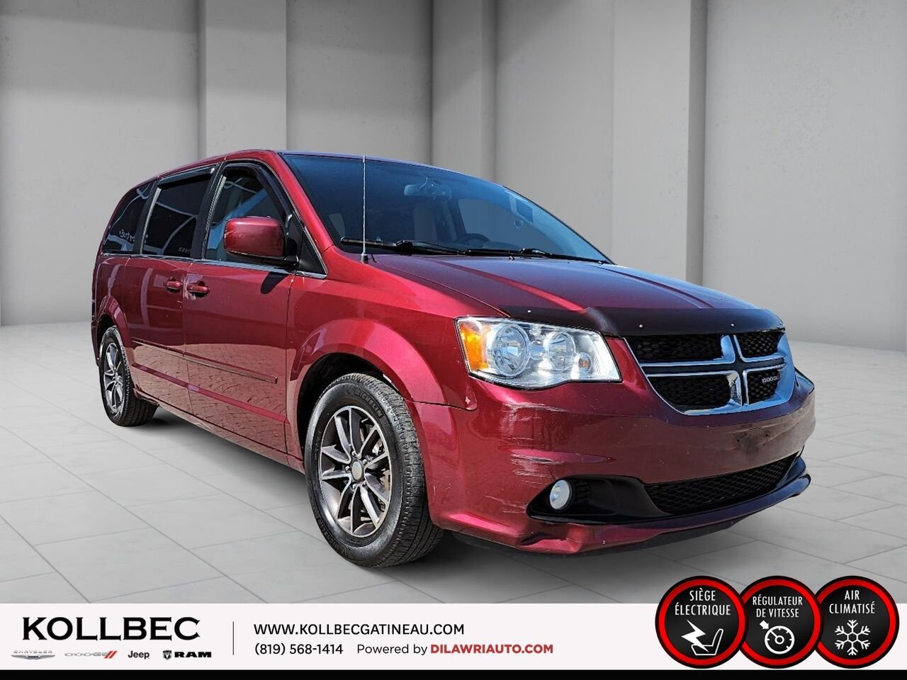 DODGE GRAND CARAVAN SXT Premium Plus 2017 Rouge Ottawa & Gatineau - photo #12
