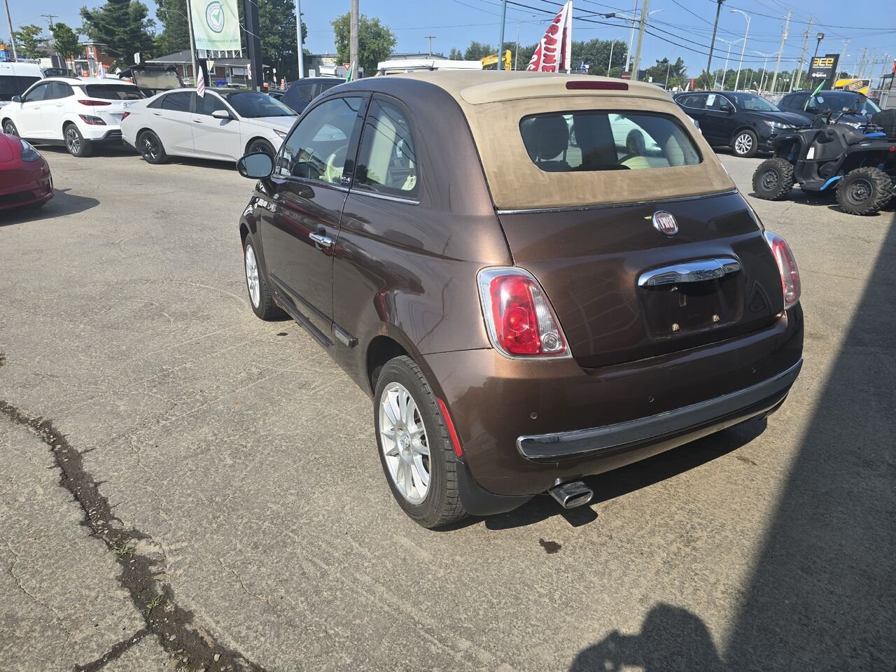 FIAT 500 2012 Brun Longueuil, - photo #2