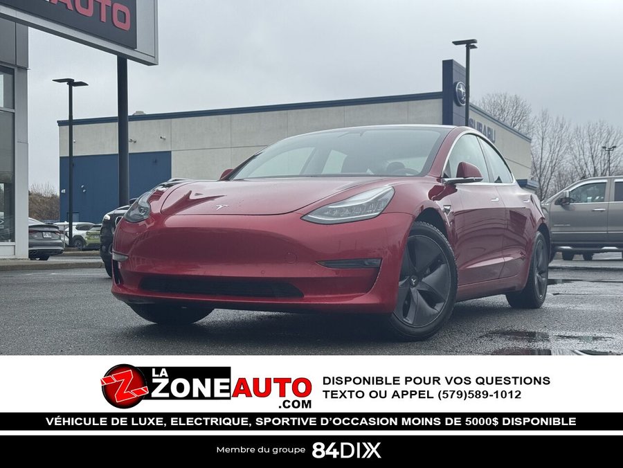 Tesla Model 3 SR+ 2019 2019 Rouge
