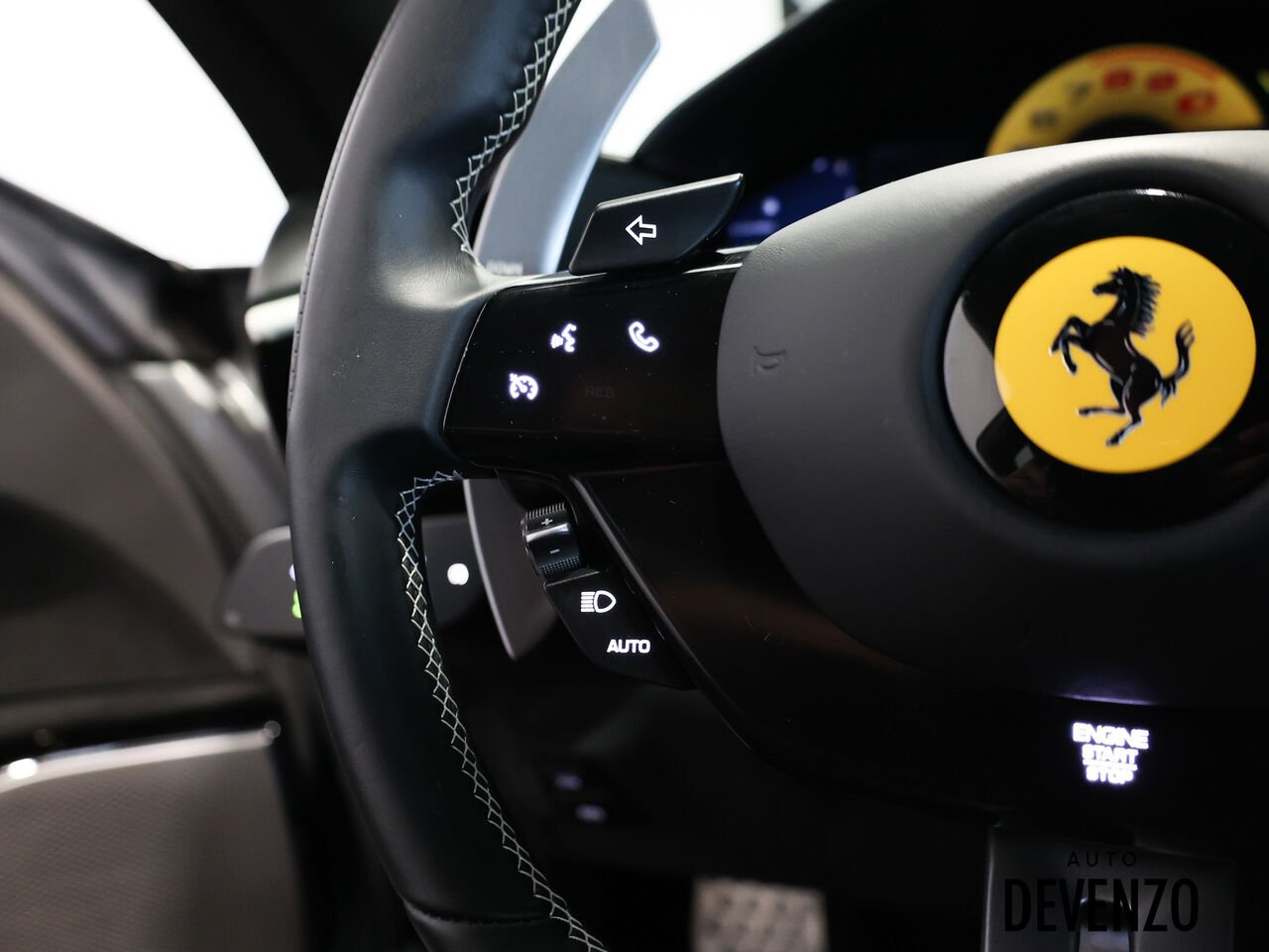 2021 Ferrari Roma Grey Saint-Eustache - photo #13